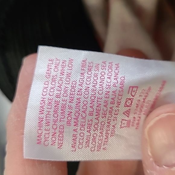 No Boundaries Black Floral Corduroy Pullon Flare Pants size XXL (19) - Picture 6 of 10